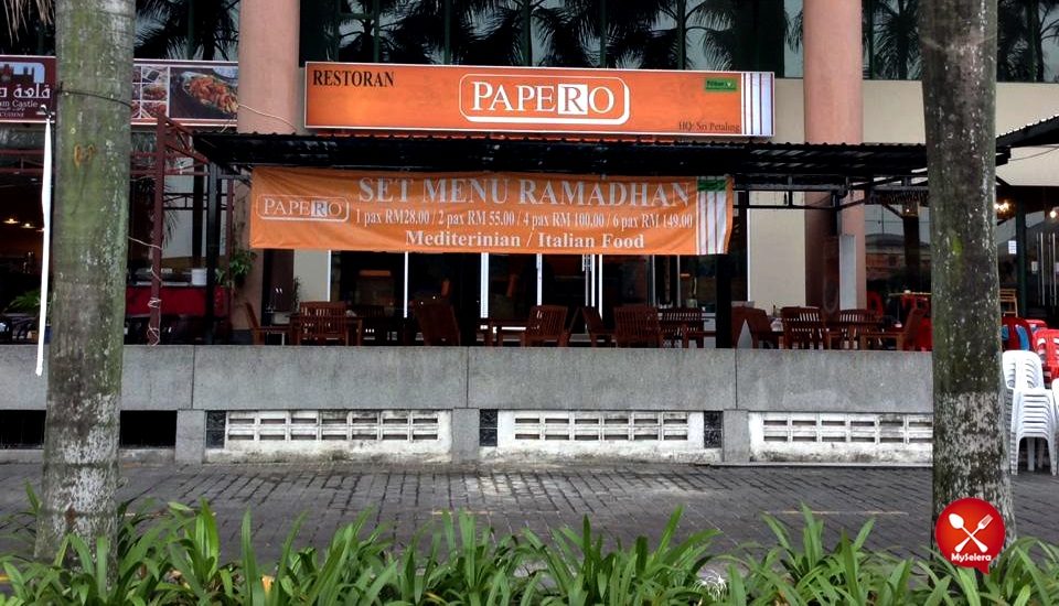 Makanan Mediterranean & Italian Di Restoran Papero Shah Alam